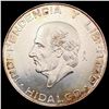 Image 1 : 1955 Mexico Silver 5 Pesos UNCIRCULATED