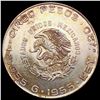 Image 2 : 1955 Mexico Silver 5 Pesos UNCIRCULATED