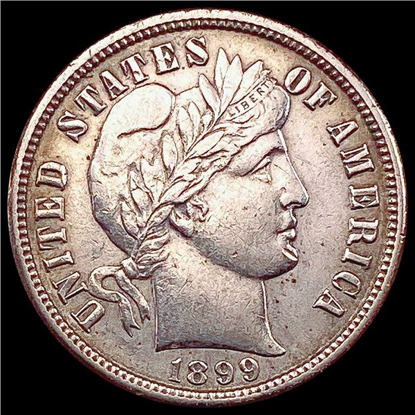 1899-O Barber Dime NEARLY UNCIRCULATED