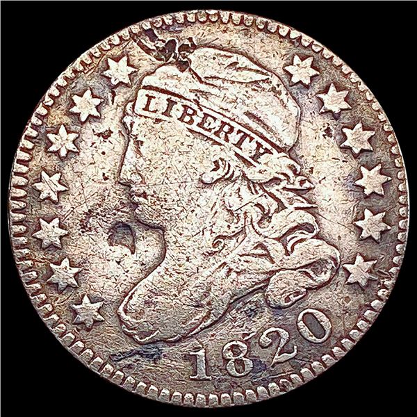 1820 Capped Bust Dime LIGHTLY CIRCULATED