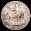 Image 1 : 1875-CC Silver Trade Dollar NICELY CIRCULATED
