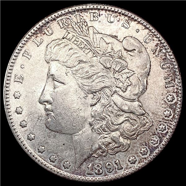 1891-S Morgan Silver Dollar UNCIRCULATED