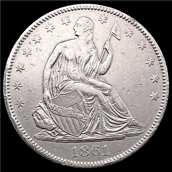 1861-O Seated Liberty Half Dollar UNCIRCULATED