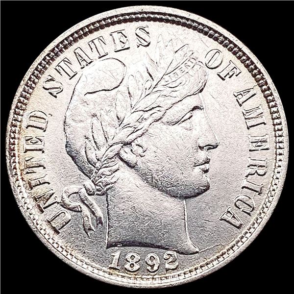 1892 Barber Dime UNCIRCULATED