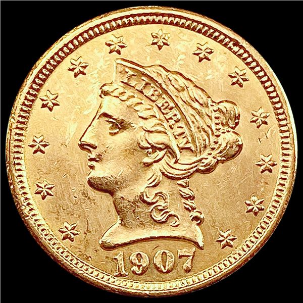 1907 $2.50 Gold Quarter Eagle UNCIRCULATED