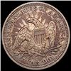 Image 2 : 1853 Arrows Rays Seated Liberty Quarter CLOSELY UNCIRCULATED