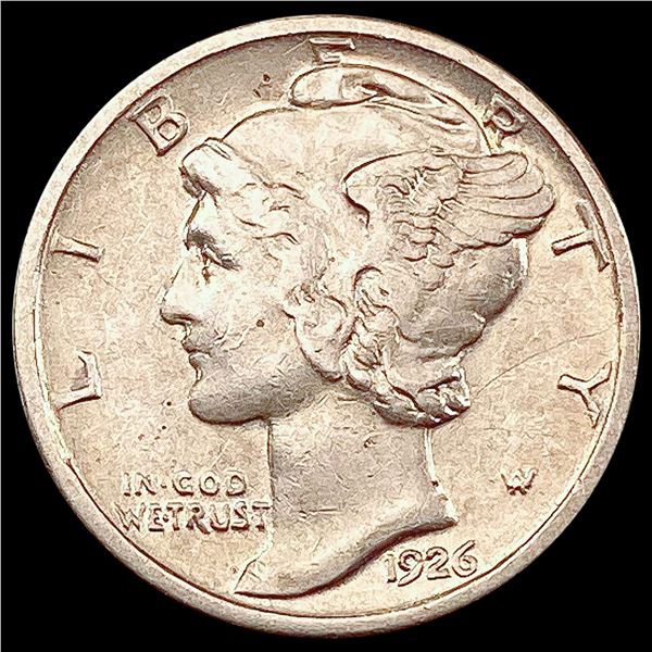 1926-D Mercury Dime CLOSELY UNCIRCULATED