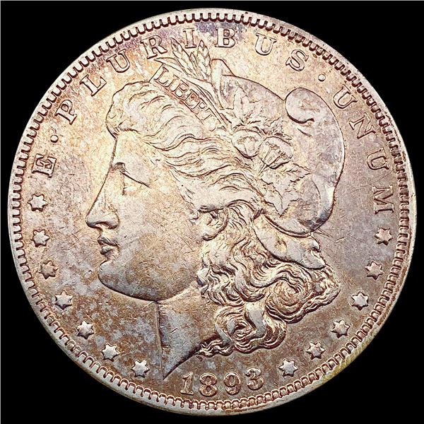 1893-O Morgan Silver Dollar NEARLY UNCIRCULATED