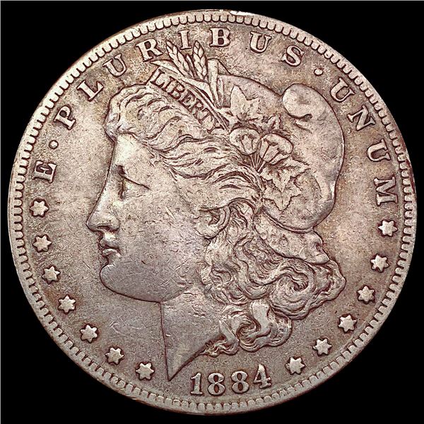 1884-S Morgan Silver Dollar NICELY CIRCULATED