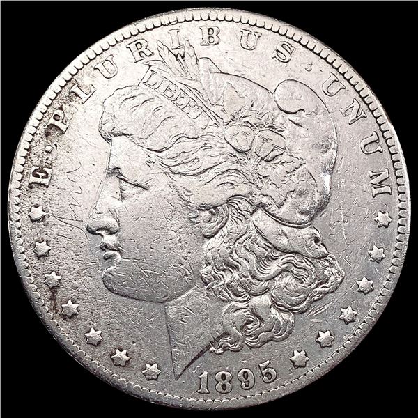 1895-O Morgan Silver Dollar LIGHTLY CIRCULATED