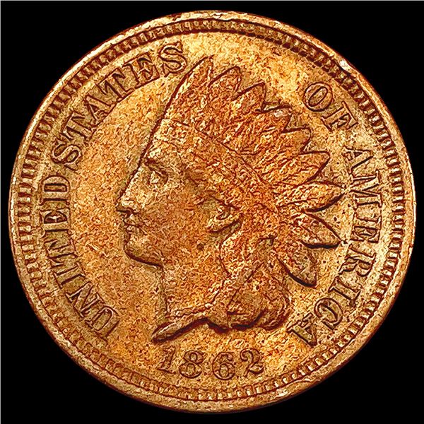 1862 Indian Head Cent CLOSELY UNCIRCULATED