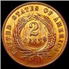 Image 2 : 1868 RB Two Cent Piece UNCIRCULATED
