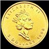 Image 1 : 1998 Canada 1/10oz Gold Maple Leaf GEM BU