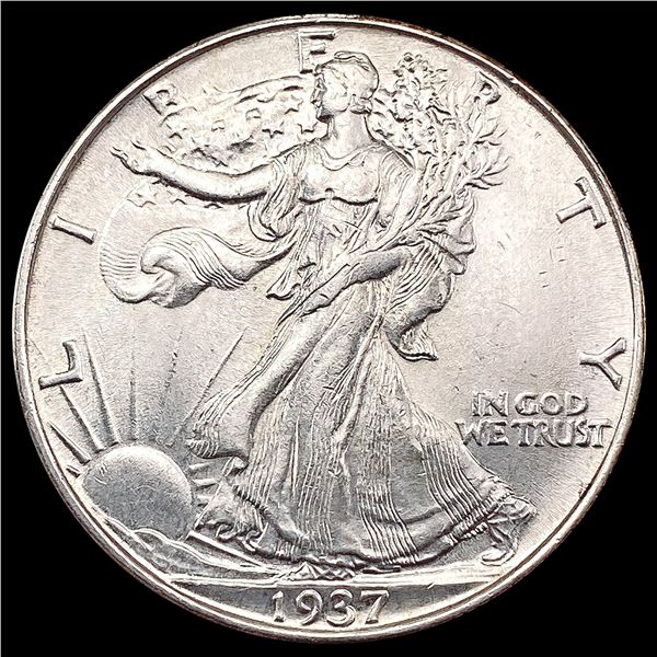 1937 Walking Liberty Half Dollar CHOICE BU