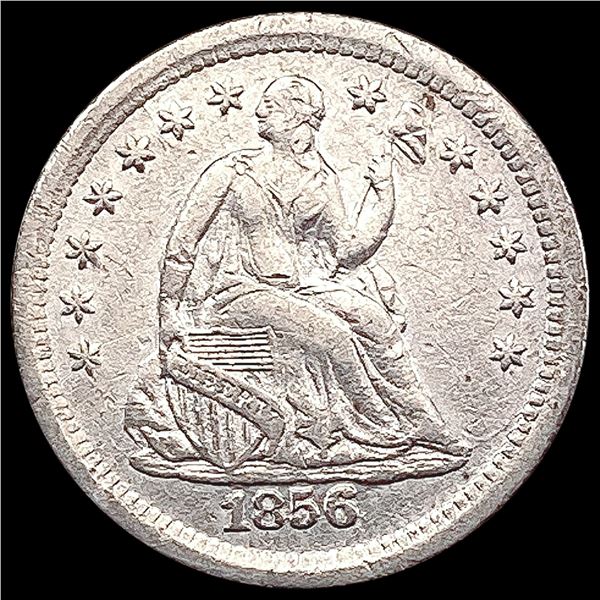 1856-O Seated Liberty Half Dime NEARLY UNCIRCULATED