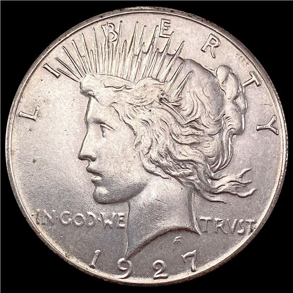 1927 Silver Peace Dollar CLOSELY UNCIRCULATED