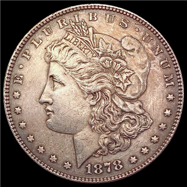 1878 7/8 TF Strong Morgan Silver Dollar CLOSELY UNCIRCULATED