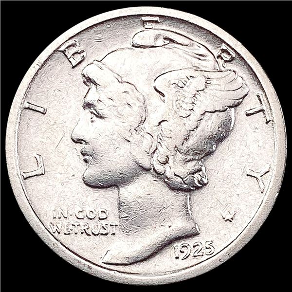 1925-D Mercury Dime CLOSELY UNCIRCULATED