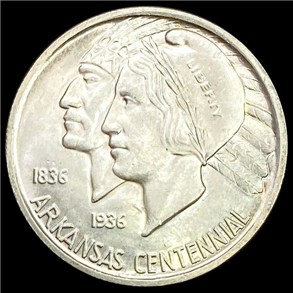1935 Arkansas Half Dollar GEM BU
