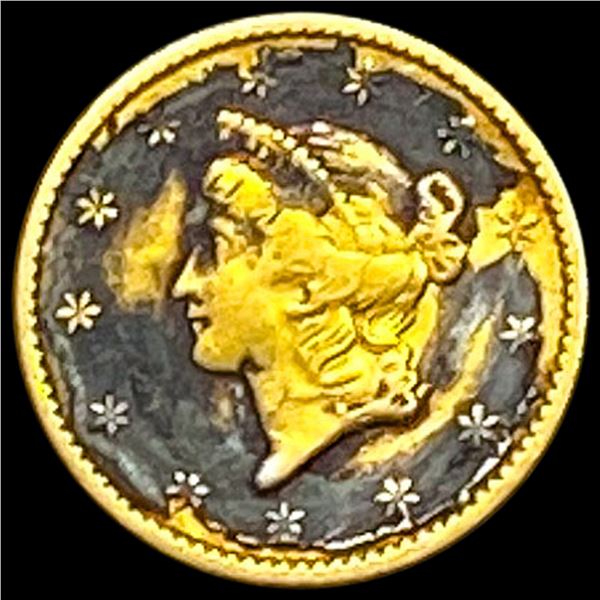 1852 Rare Gold Dollar HIGH GRADE