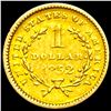 Image 2 : 1852 Rare Gold Dollar HIGH GRADE