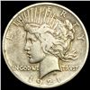 Image 1 : 1921 Silver Peace Dollar NICELY CIRCULATED