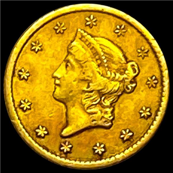 1851-O Rare Gold Dollar LIGHTLY CIRCULATED