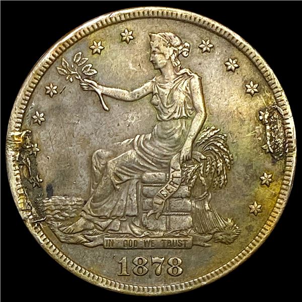 1878-S Silver Trade Dollar LIGHTLY CIRCULATED