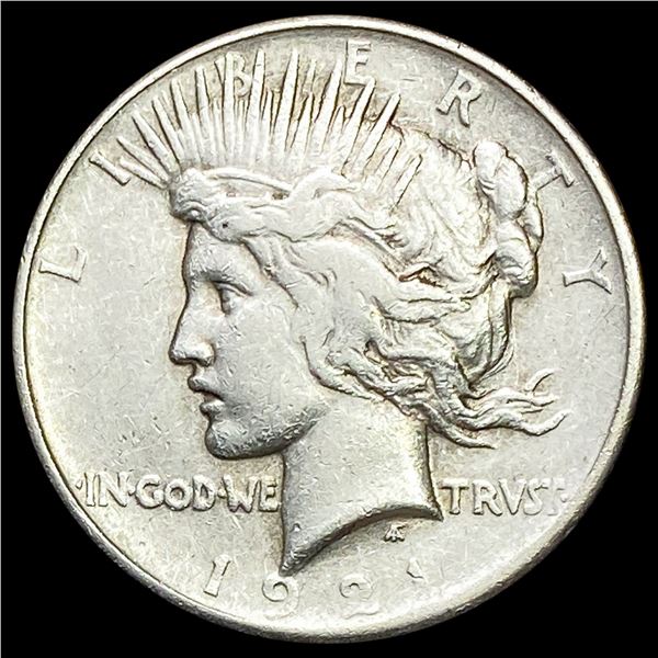 1921 Silver Peace Dollar LIGHTLY CIRCULATED