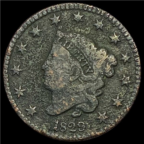 1829 Coronet Head Large Cent HIGH GRADE