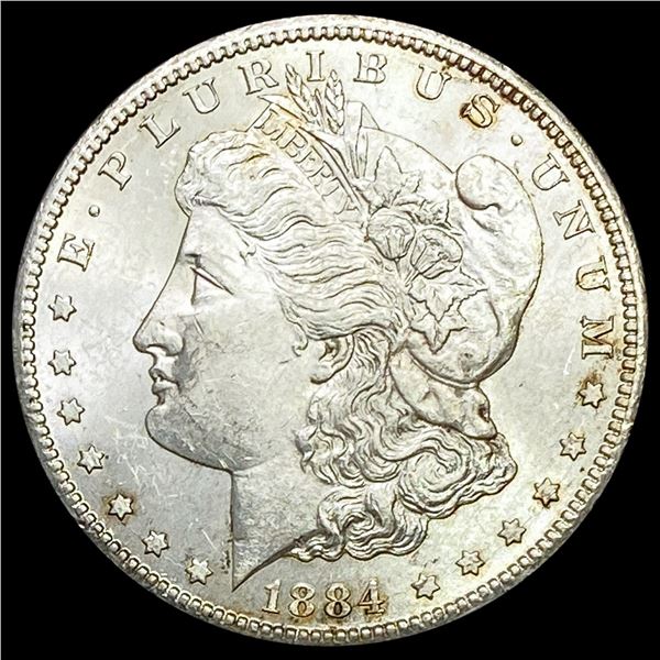 1884-CC Morgan Silver Dollar UNCIRCULATED