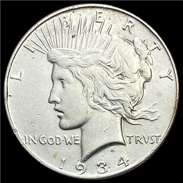 1934 Silver Peace Dollar UNCIRCULATED