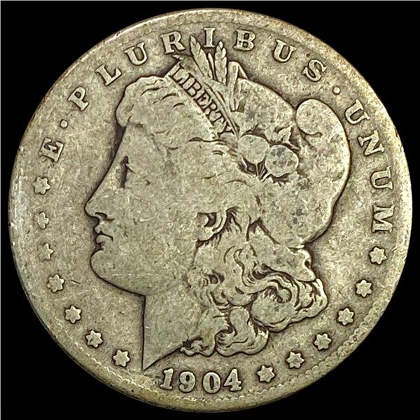 1904-S Morgan Silver Dollar NICELY CIRCULATED
