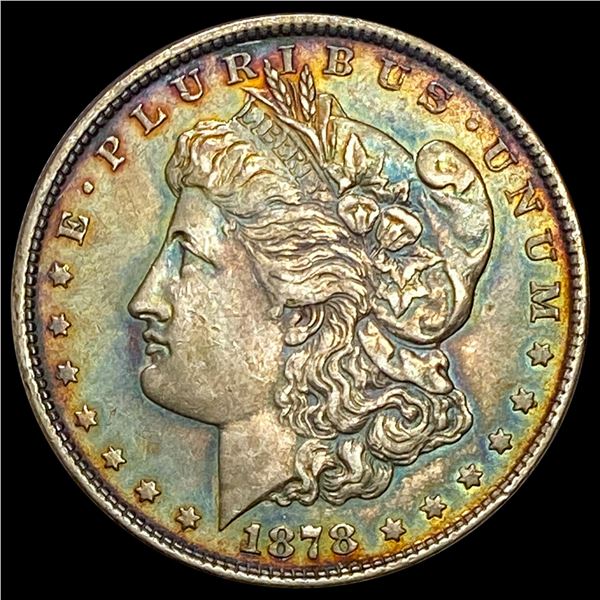 1878 8TF Morgan Silver Dollar LIGHTLY CIRCULATED