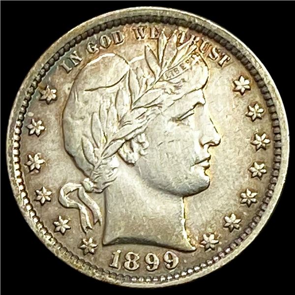 1899 Barber Quarter CLOSELY UNCIRCULATED