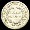 Image 2 : 1838 Seated Liberty Half Dime CLOSELY UNCIRCULATED
