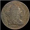 Image 1 : 1807 Draped Bust Half Cent NICELY CIRCULATED