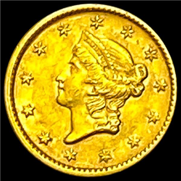 1853 Rare Gold Dollar UNCIRCULATED