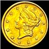 Image 1 : 1853 Rare Gold Dollar UNCIRCULATED