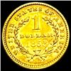 Image 2 : 1853 Rare Gold Dollar UNCIRCULATED
