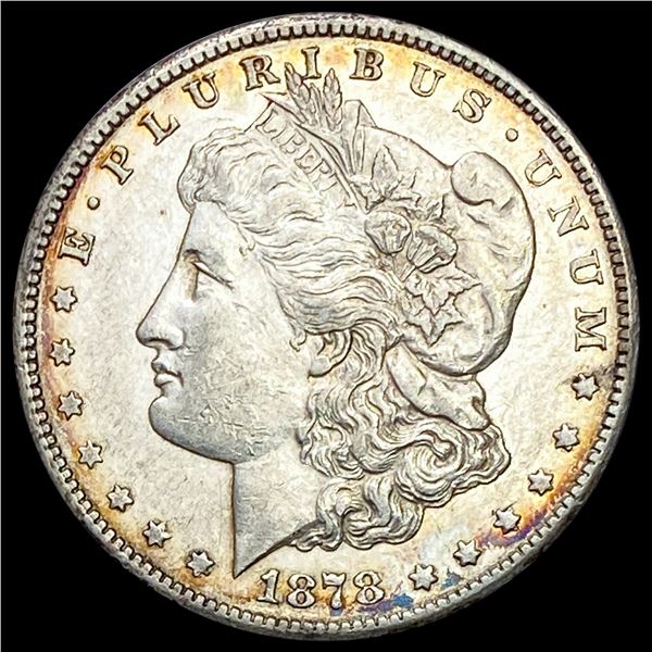 1878-CC Morgan Silver Dollar CLOSELY UNCIRCULATED