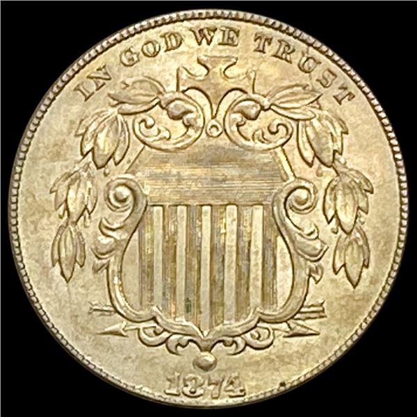1874 Shield Nickel UNCIRCULATED