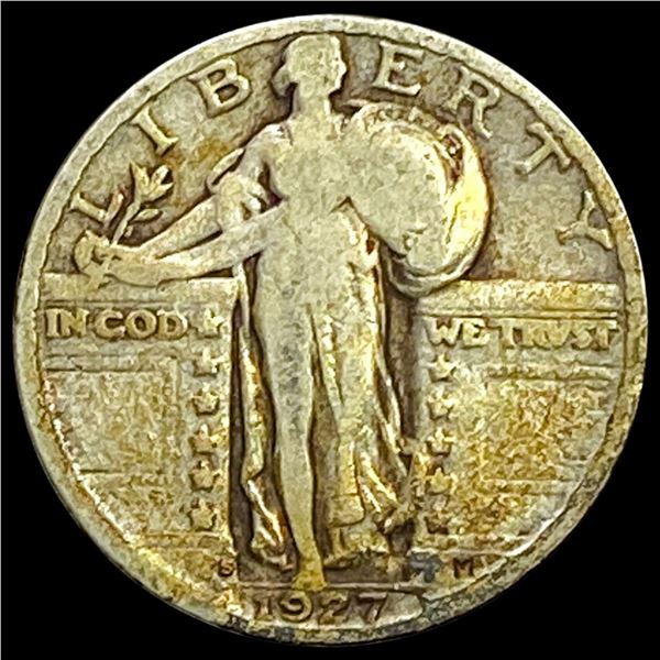 1927-S Standing Liberty Quarter NICELY CIRCULATED