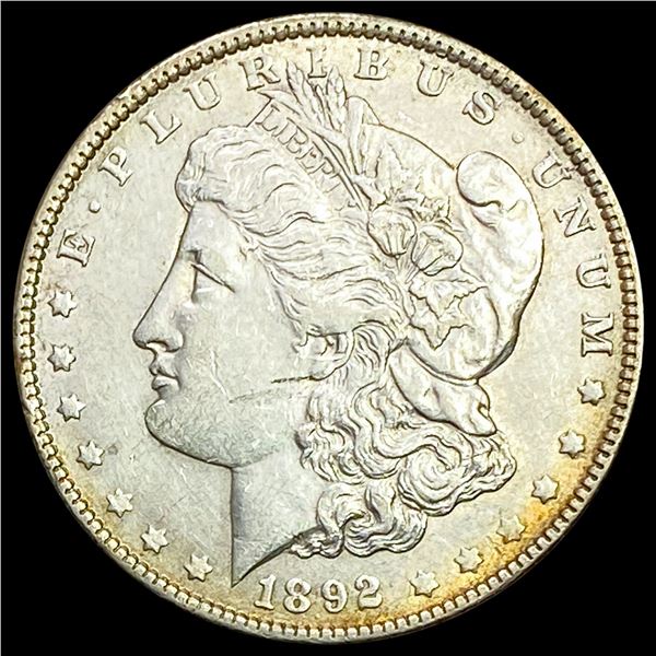 1892 Morgan Silver Dollar CLOSELY UNCIRCULATED