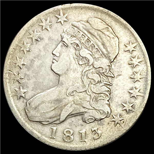 1813 Capped Bust Half Dollar LIGHTLY CIRCULATED