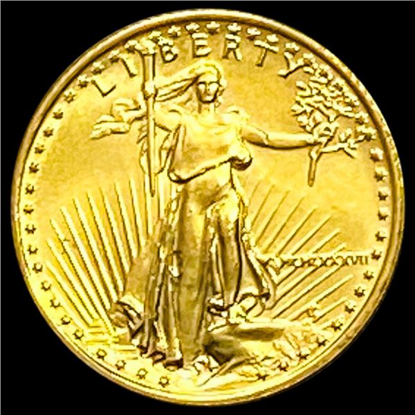 1987 US 1/10oz Gold Eagle SUPERB GEM BU