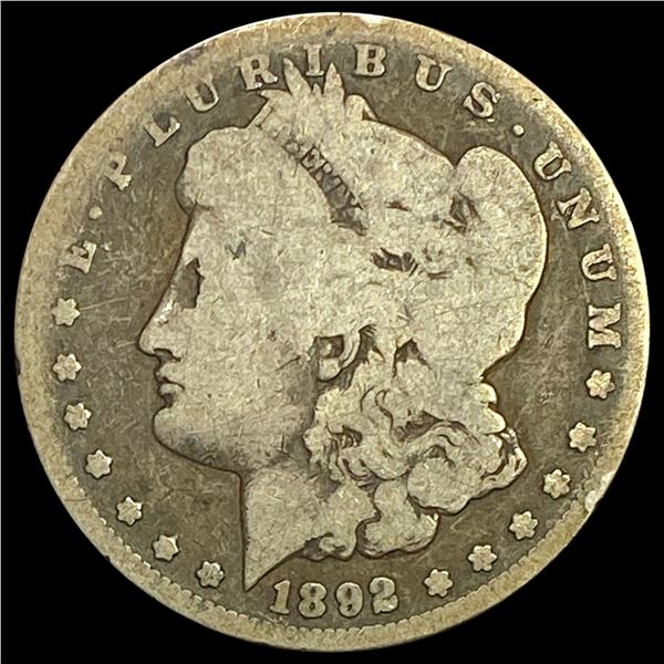 1892-CC Morgan Silver Dollar NICELY CIRCULATED