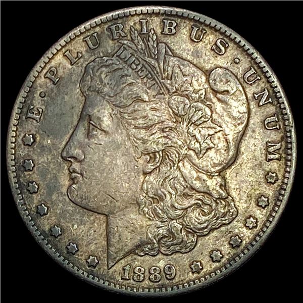 1889-S Morgan Silver Dollar NEARLY UNCIRCULATED