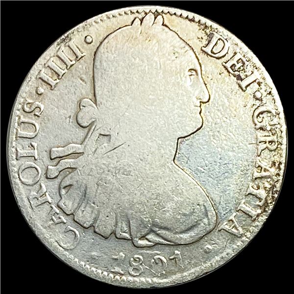 1801 Spanish 8 Reales LIGHTLY CIRCULATED
