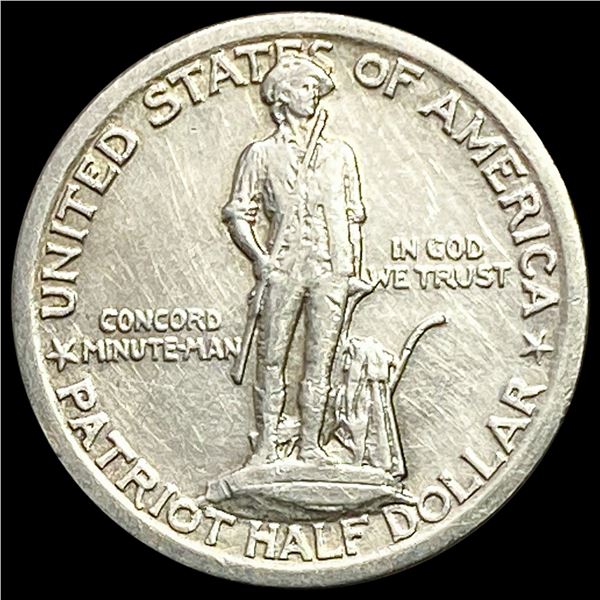 1925 Lexington Half Dollar CHOICE AU